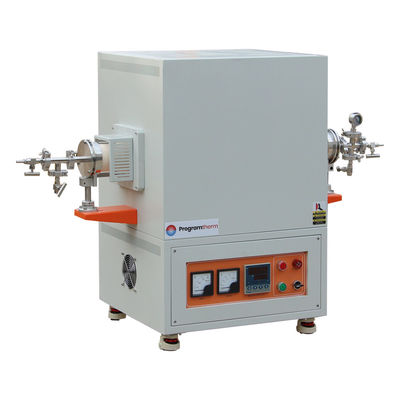 Laboratorio 1700C Forno ad alta temperatura a tubi con tubo di alluminio e flange di sigillamento