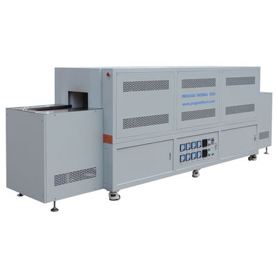 Lunghezza di riscaldamento 2000 mm Cintura a maglia Forno tipo cintura Forno fino a 500 gradi C