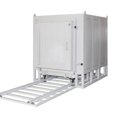 Forno di tipo bogie da 1200 litri con carrello manuale fino a 1200 gradi C