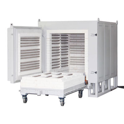 2 tonnellate di carico Shuttle Kiln Bogie tipo forno con traversing carrello scorrevole