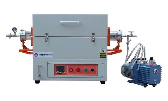 Forno a tubo a zona singola a 1200 gradi C con sistema CVD elettrico riscaldato