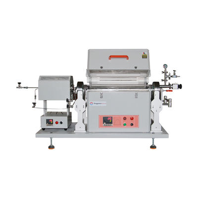 Forno a tubo di quarzo 1100C con sublimatore solido precursore per strati 2D di TMD CVD