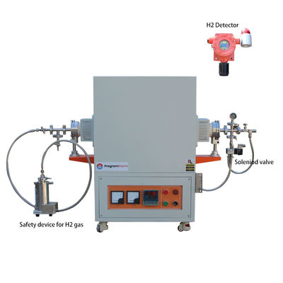 Forno a tubo di idrogeno 1700C con tubo di allumina di dimensioni OD60mm