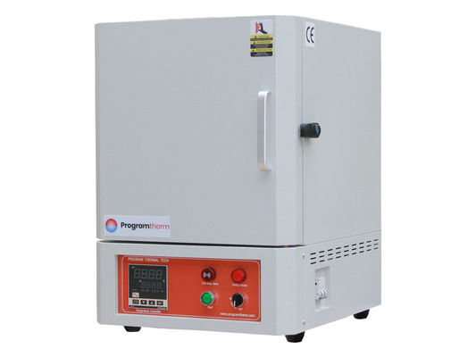 Forno a muffle di laboratorio da 30L a 1200°C con temperatura ≤ 20°C/min e termoparte a doppia protezione