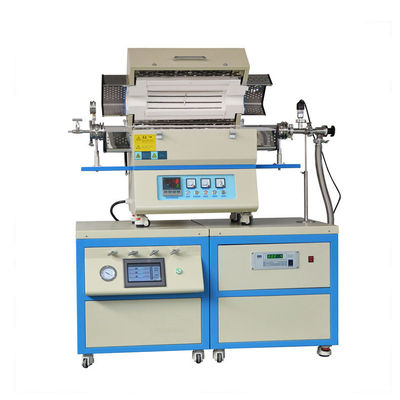 Forno a tubo CVD con fluttuatori a gas a 3 canali fino a 10-4 Torr