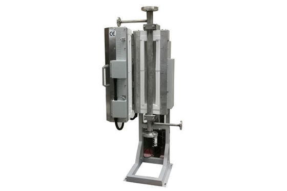 Forno per tubi a doppia zona verticale 1200C con tubo metallico OD60mm
