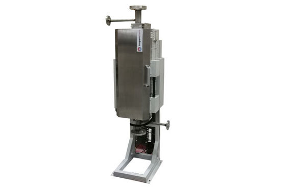 Forno per tubi a doppia zona verticale 1200C con tubo metallico OD60mm