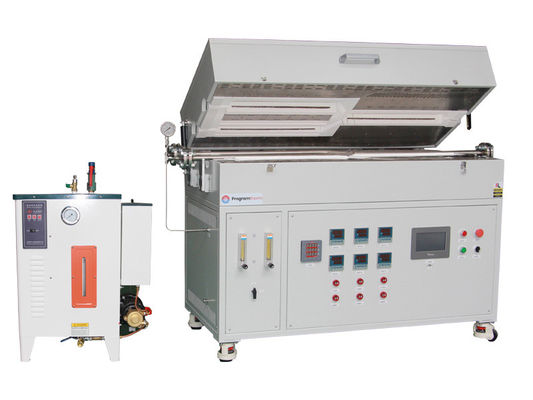 Forno a tubi multizona per sperimentazioni di pirolisi