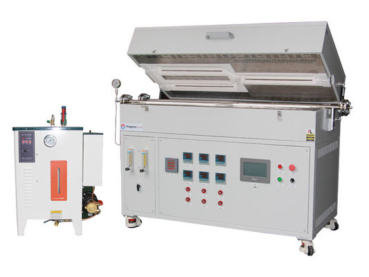 Forno a tubi multizona per sperimentazioni di pirolisi